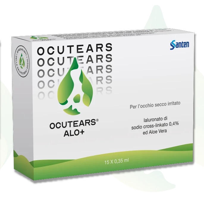 OCUTEEARS Ocutears Alo+ 0,4% 15x0,35ml Ud It suché oči