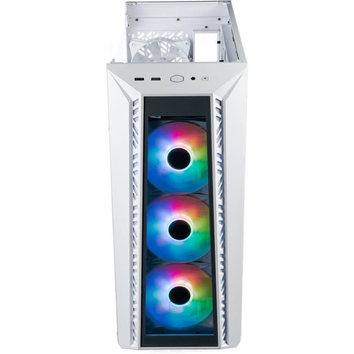 Case per PC - COOLER MASTER - MB520-WGNN-S01 - MASTER - BOX 520 TG Bianco ARGB