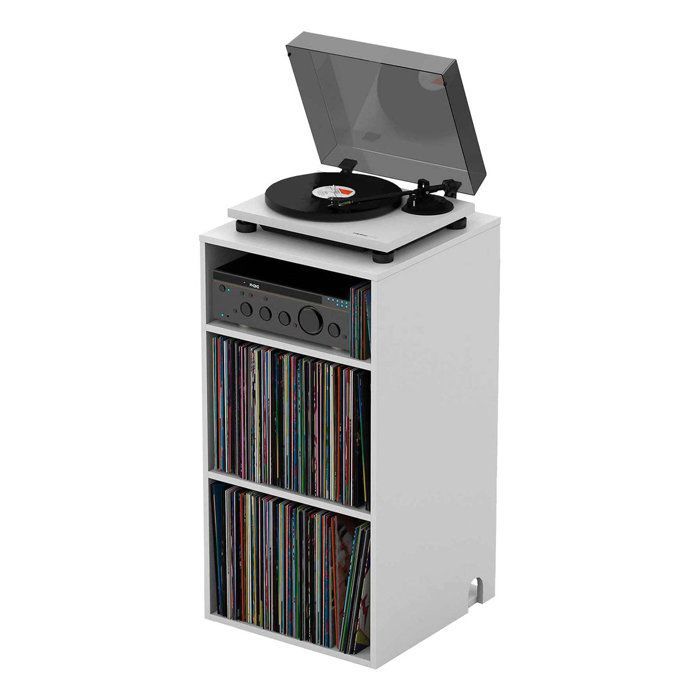 Glorious DJ Modular Mix Rack White Home DJ furniture