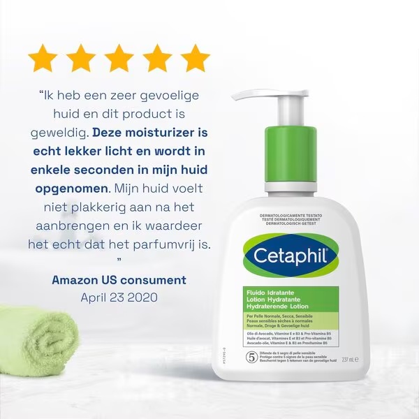 Cetaphil drėkinamasis losjonas<br>237 ml