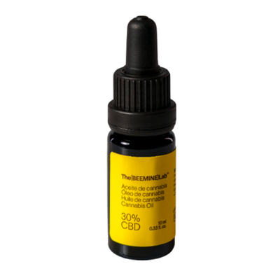 Beemine Lab Cannabis Oil 30% CBD Väsymyksen lievitysöljy, jossa 3000 mg CBD:tä 10 ml