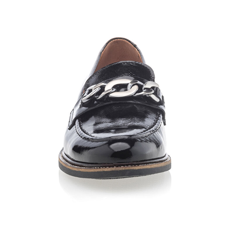 Svarte loafers/båtsko til dame