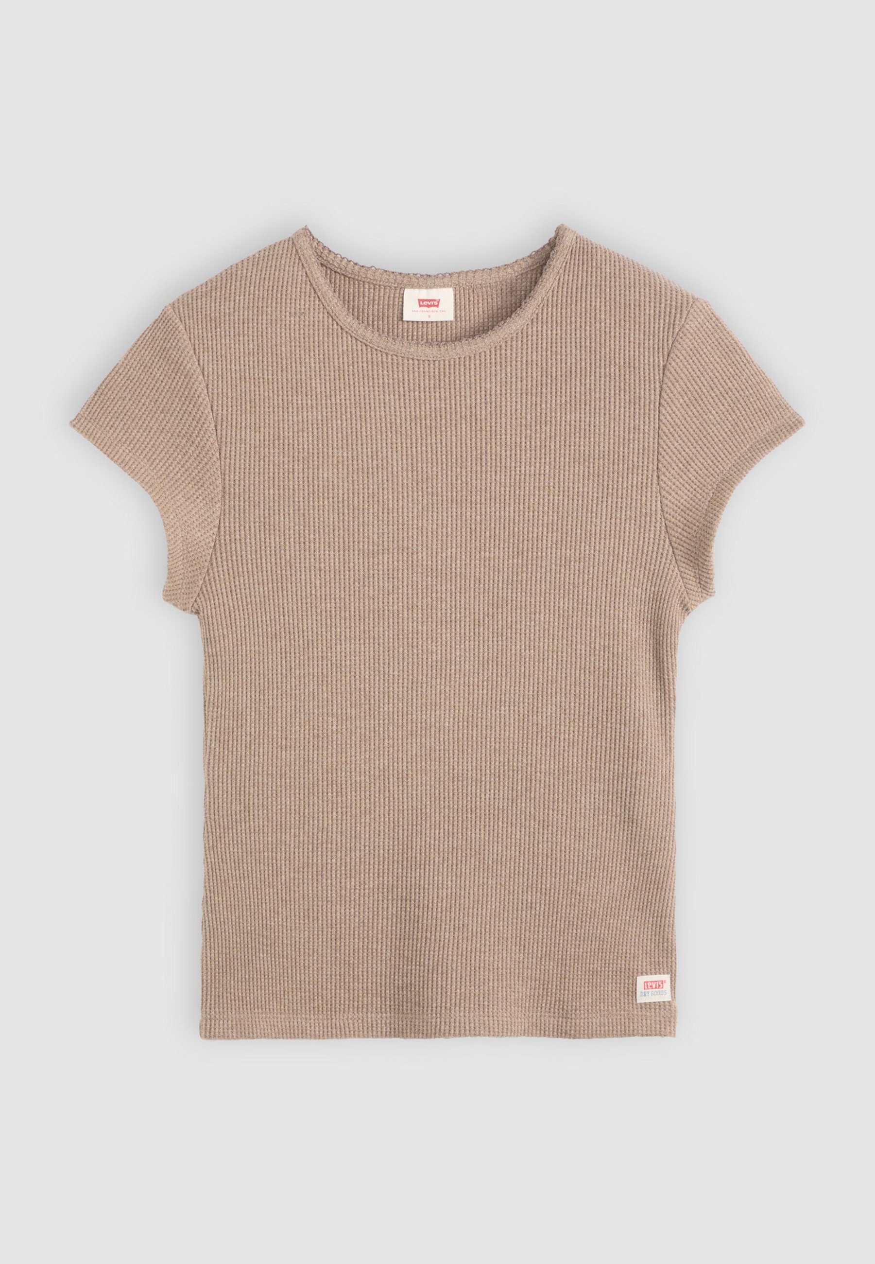 Levi's® DRY GOODS - T-shirt met print - beige