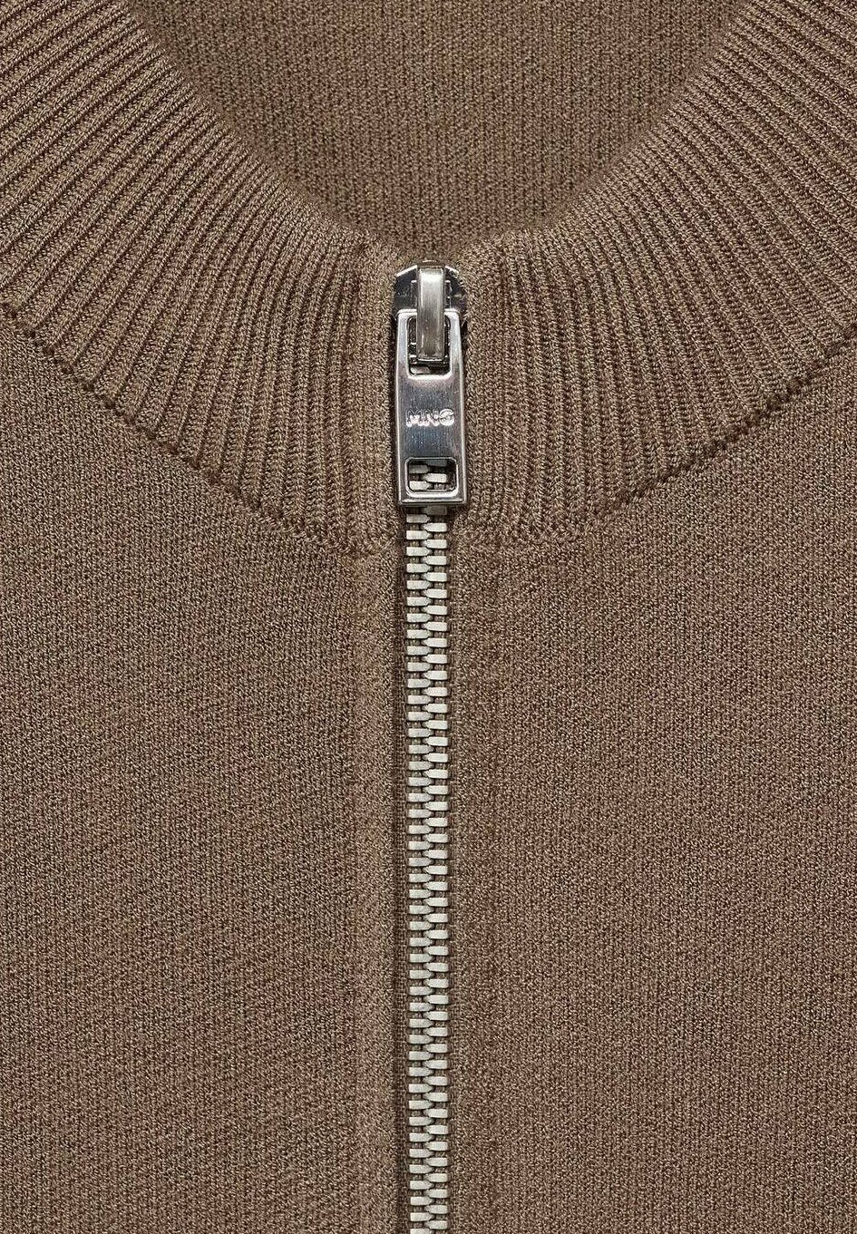 Gilet Mango - marron moyen