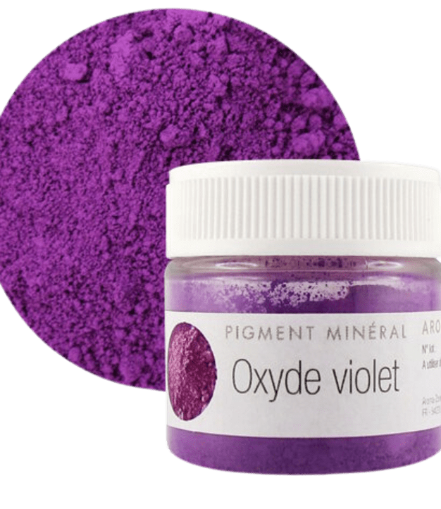 Oxyde minéral violet