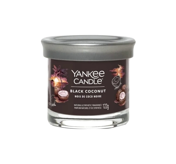 Yankee Candle Signature Tumbler mała świeca zapachowa Black Coconut 122 g