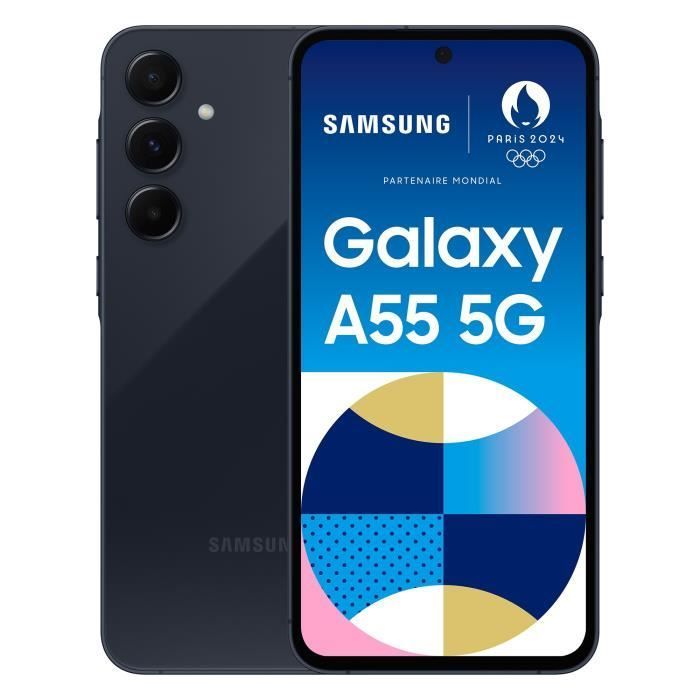 Samsung Galaxy A55 Smartphone 256GB 5G Midnight Blue