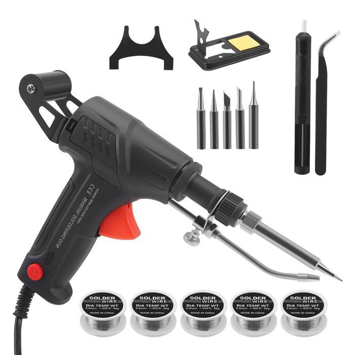 Soudeur Pistolet à Laser, Outils de soudage laser industriels à chauffage interne, Soudure Laser Portatif Metal, avec 5 fils