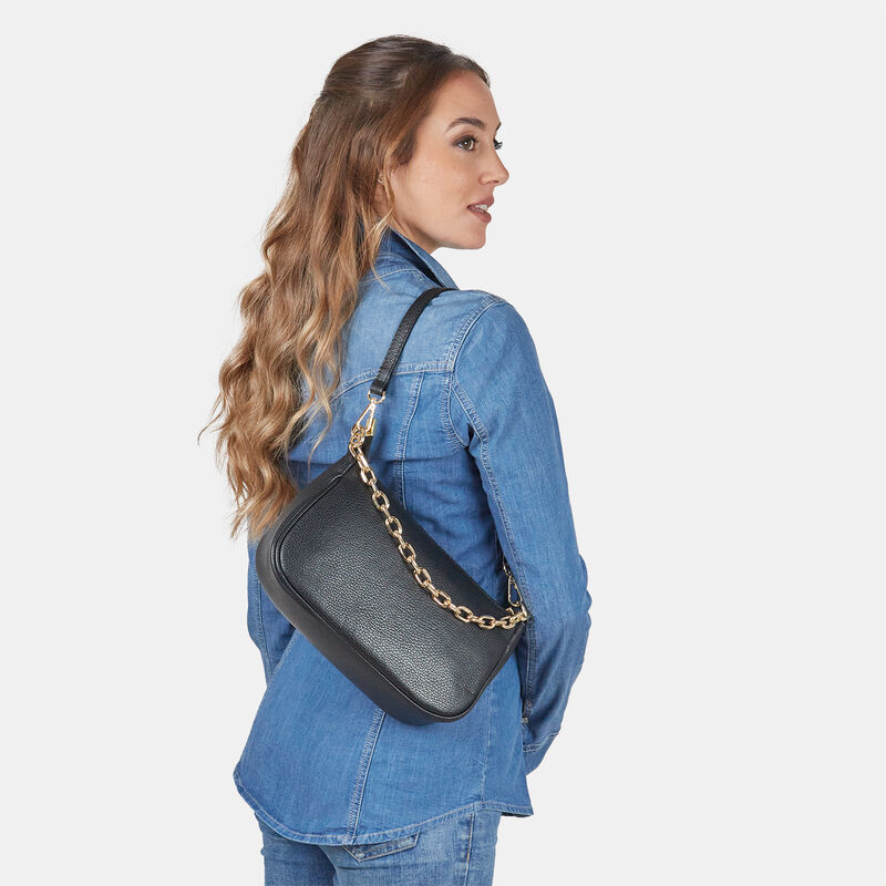 Crossbody da donna in pelle