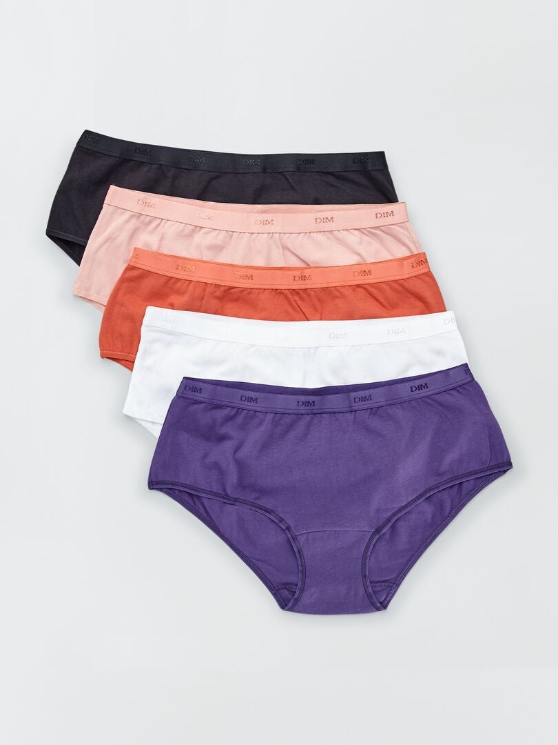 Set van 5 boxershorts 'Les Pockets' van 'DIM' - BEIGE