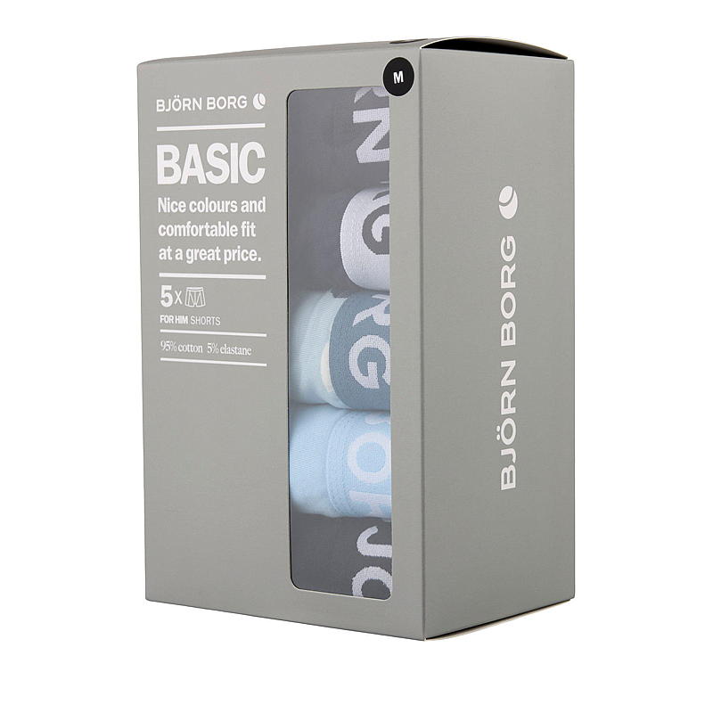 Bjørn Borg Boxershorts 5-pack storlek M-XXL Bjørn Borg