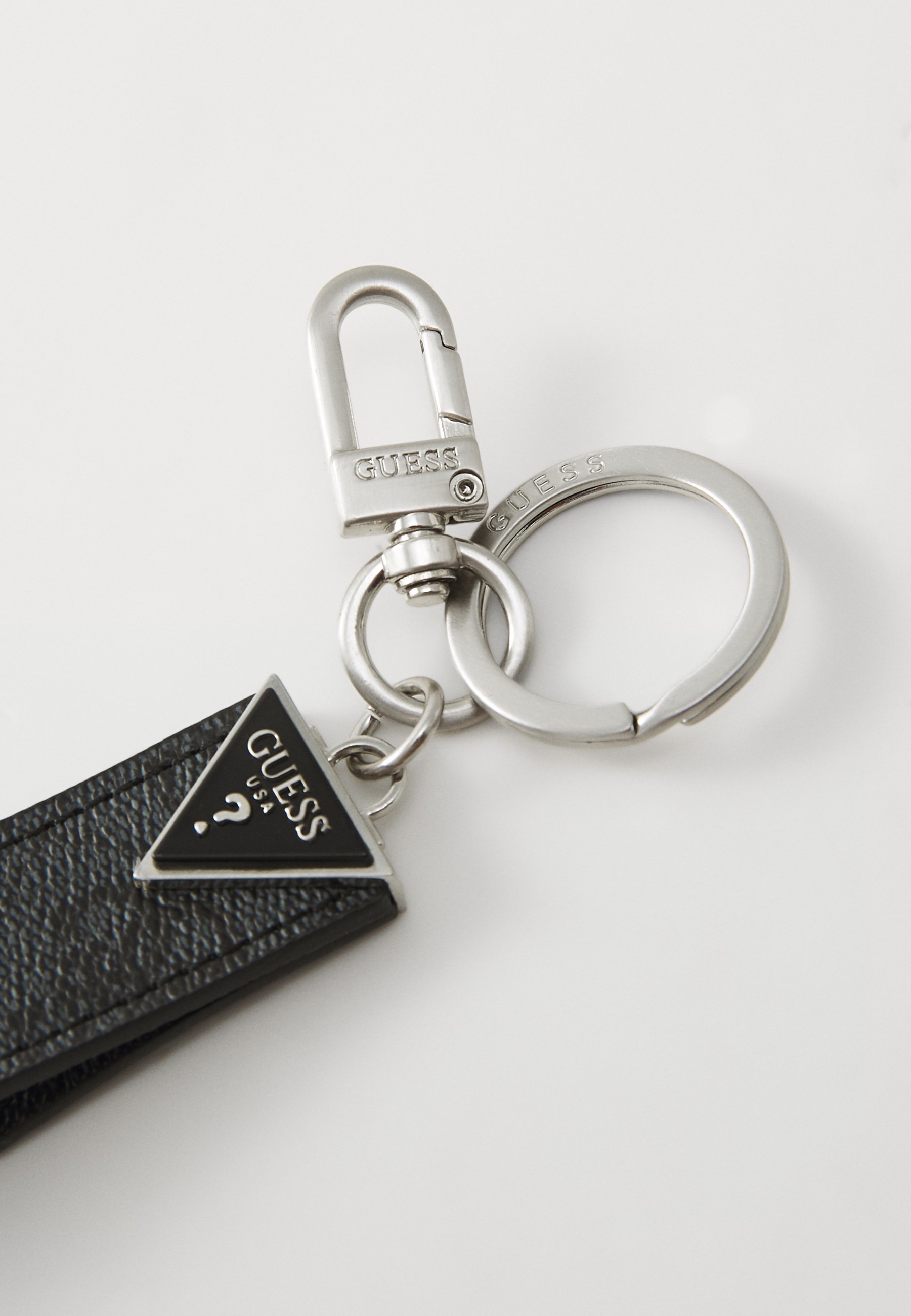 Guess MILANO KEYRING - Brelok - czarny