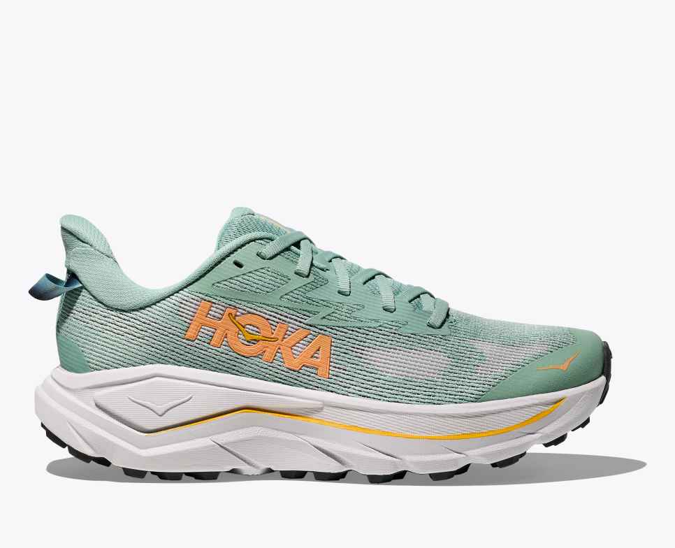 HOKA Challenger 8 Jade / Gris Cósmico