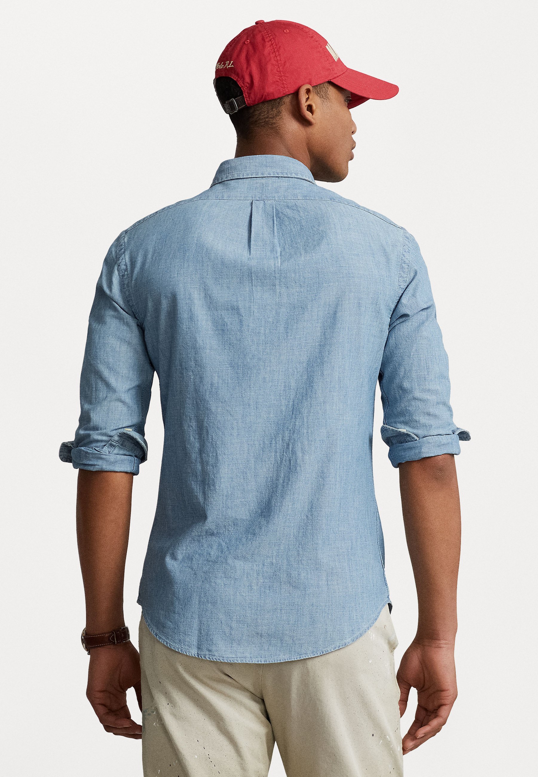 Camicia in chambray slim fit Polo Ralph Lauren - Camicia - lavaggio medio