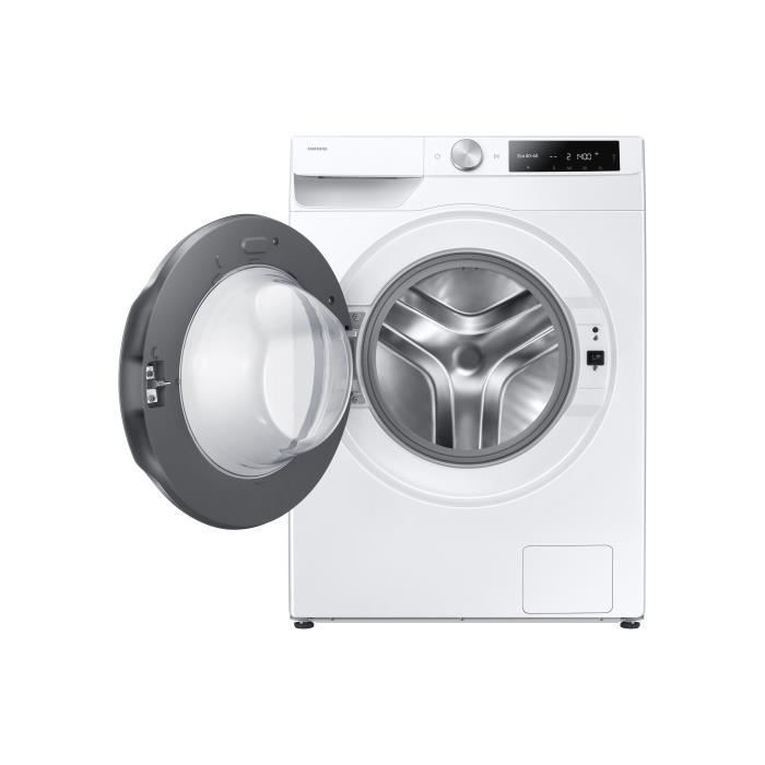Lave-linge hublot SAMSUNG AI ecobubble™ WW11DG6B25LE - 11 kg - Digital Inverter - L60cm - 1400 trs/min - Classe A-10% - Blanc