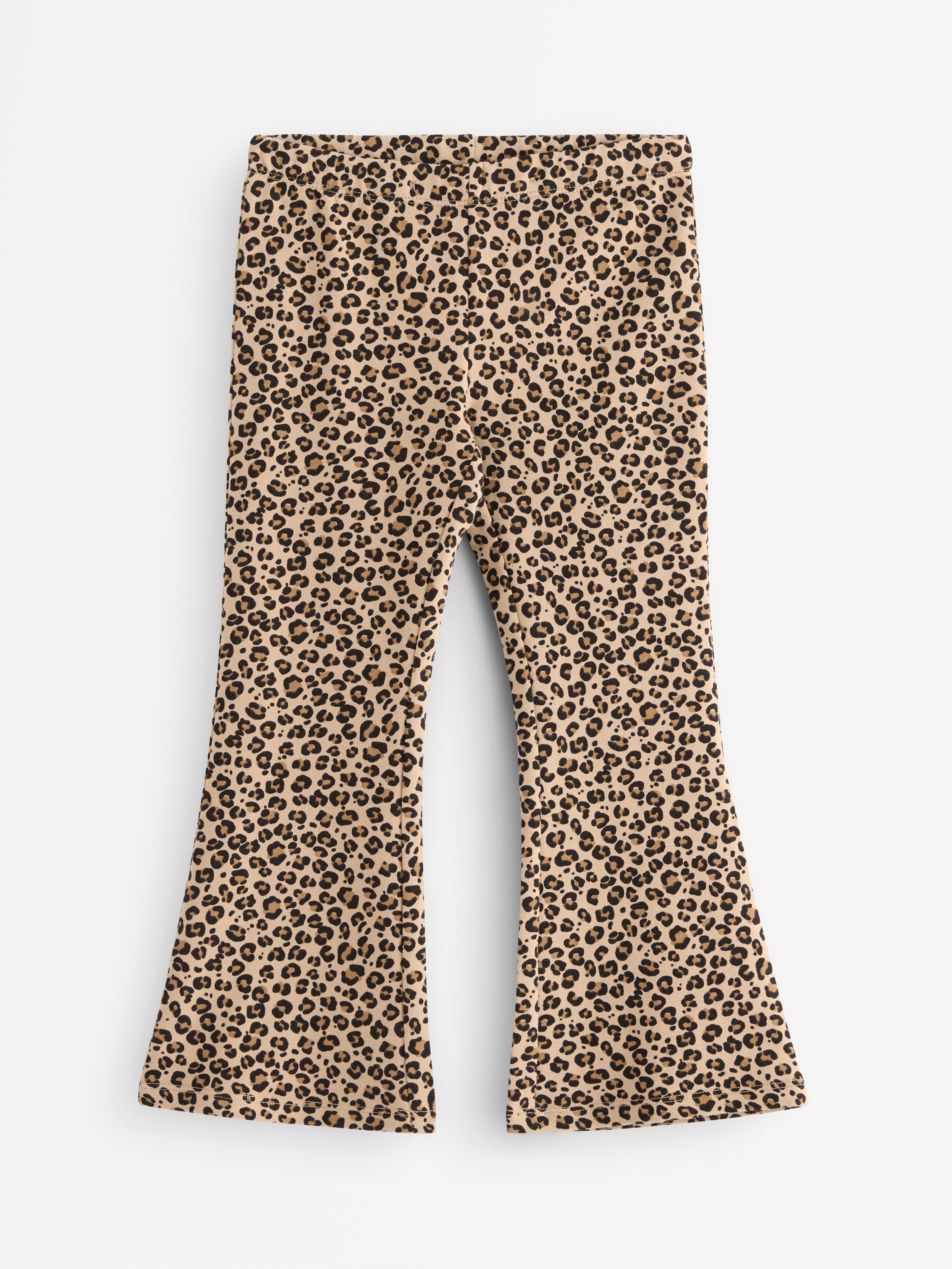 Leggings con interior cepillado color beige.