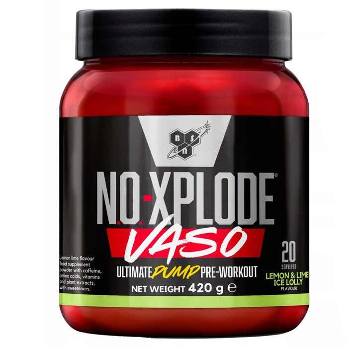 BSN No-Xplode Vaso Citron & Lime Glass