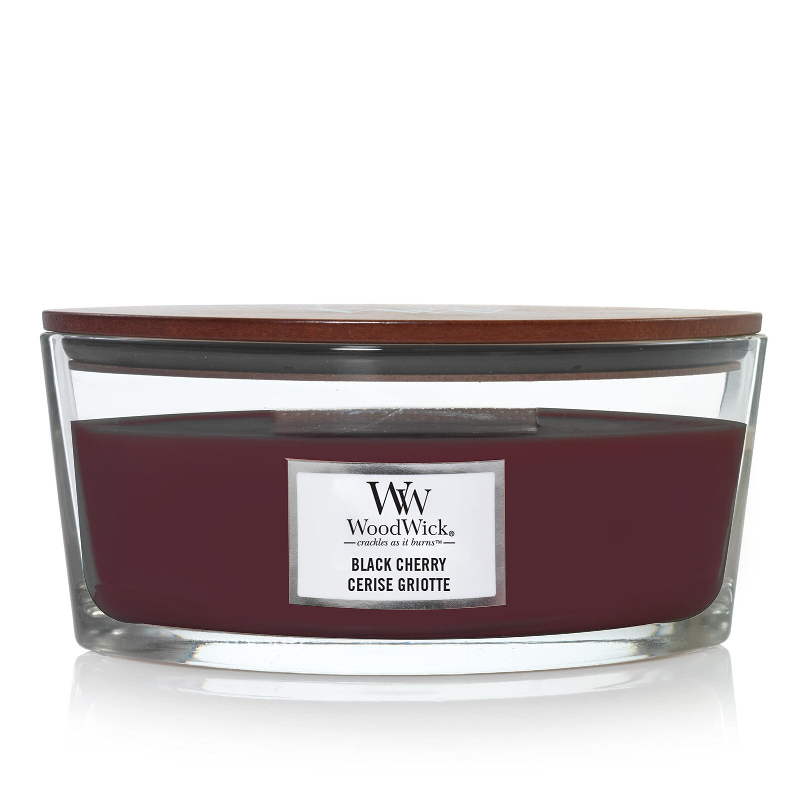 WoodWick melnais ķirsis