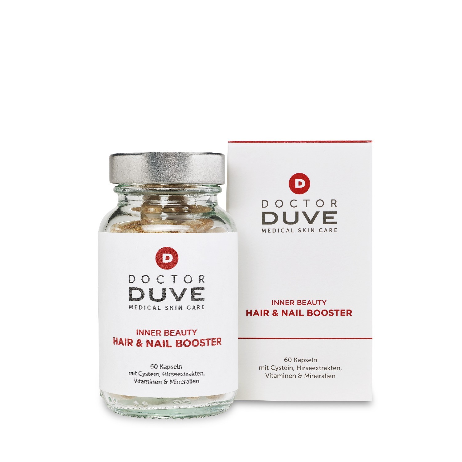 „Doctor Duve“ medicininis maisto papildas plaukams ir nagams – 36 g