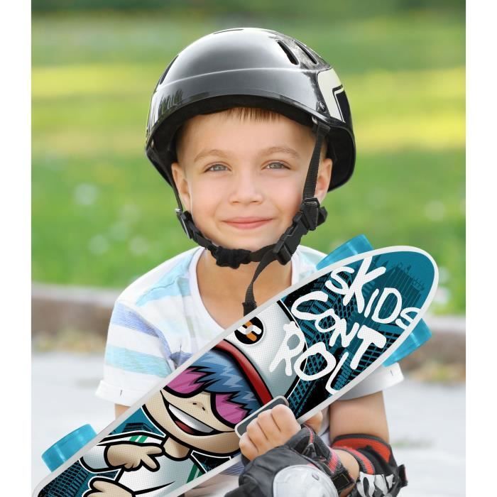 Skate STAMP 22 x 6 com alça de controle Skids