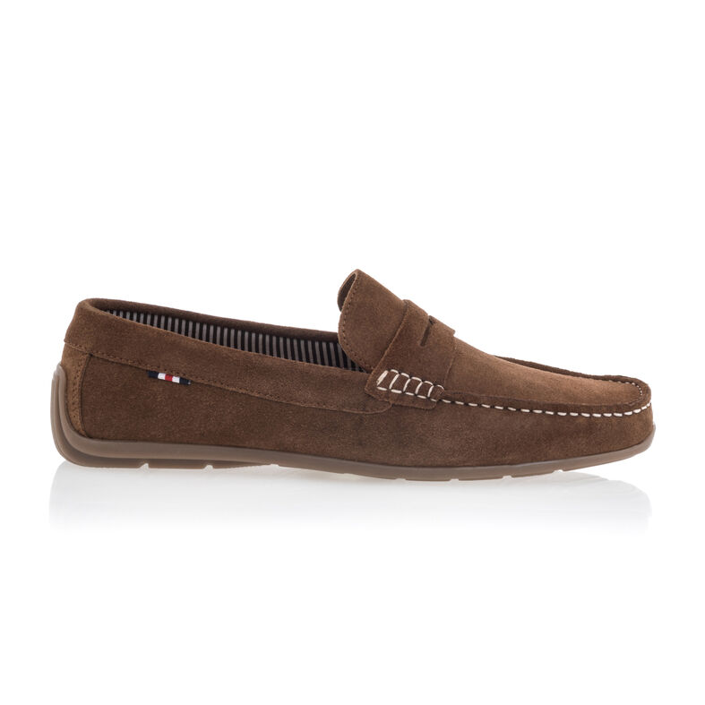 Bruna loafers/båtskor för män