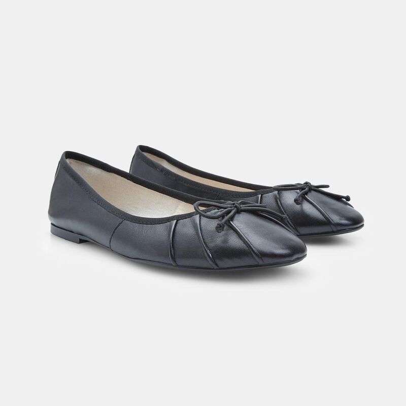 BATA Baleriny damskie skórzane