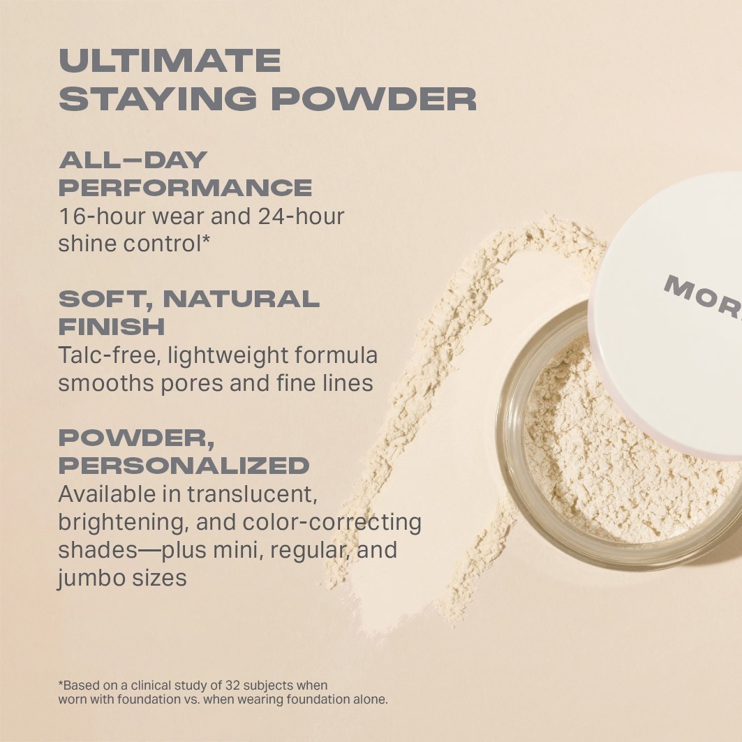Morphe Powder MINI BAKE & SET SOFT FOCUS -kiinnitysjauhe - 2,6 g