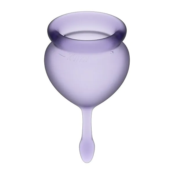 Satisfyer Feel Good Menstrual Cup Lila