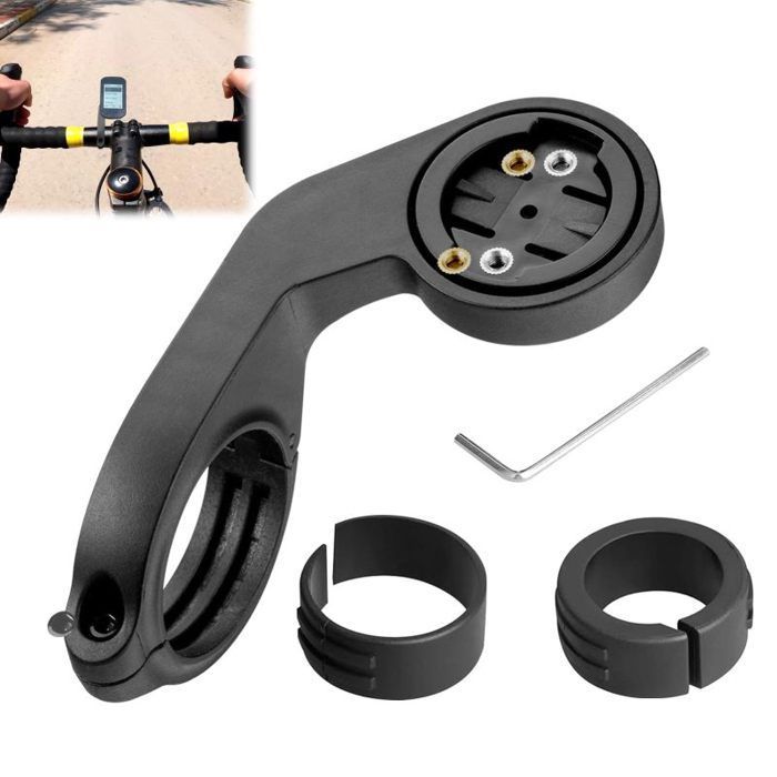 Support Compteur pour Garmin,25.4 mm/31.8 mm Support Compteur Velo,Compatible avec Garmin 130/530/540/820/830/840/1030/1040
