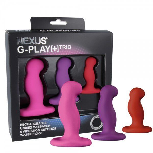 Nexus G-Play+ Trio S/M/L Vaaleanpunainen Punainen Violetti