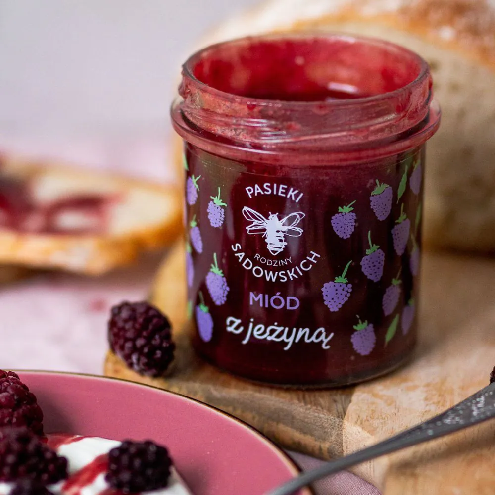 Pasieki Rodziny Sadowskich Miód z Jeżyną