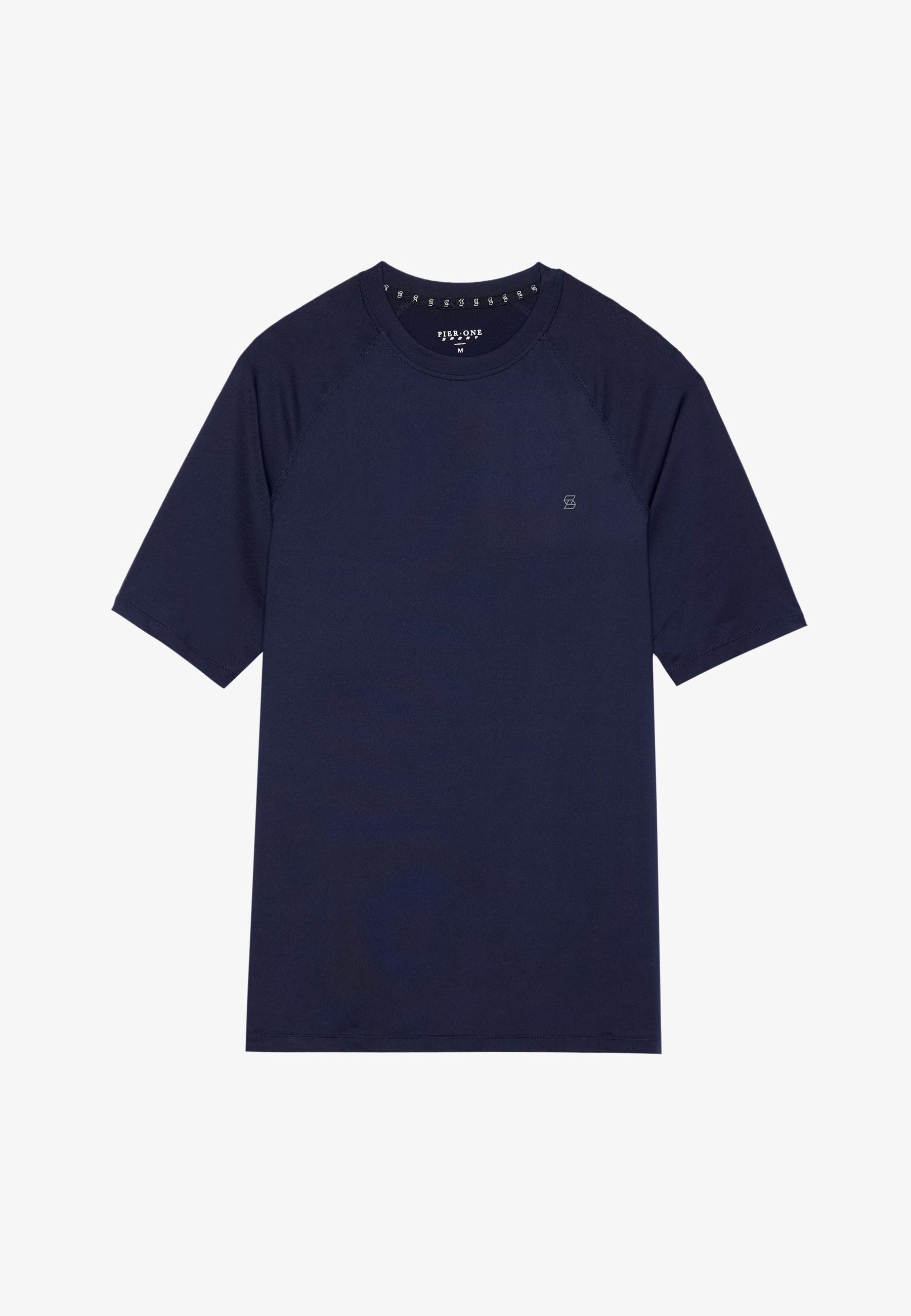 T-shirt Pier One Sport ad asciugatura rapida a maniche corte, vestibilità aderente - T-shirt basic - blu scuro