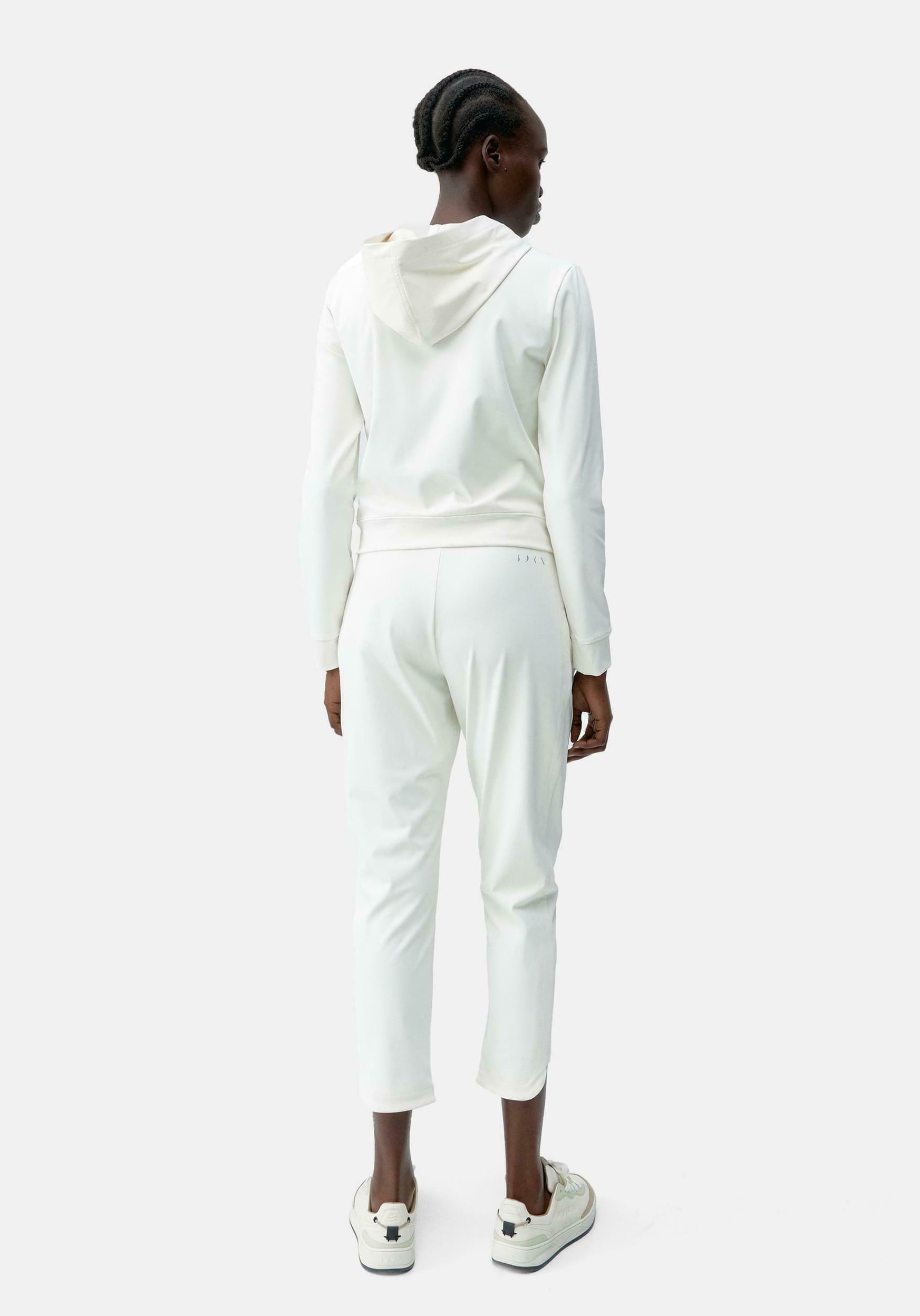Born Living Yoga sweatshirt met rits - beige