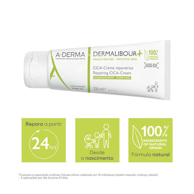 A-Derma Korjaava Voide Ärtyneelle Iholle Dermalibour 100 ml 100 ml