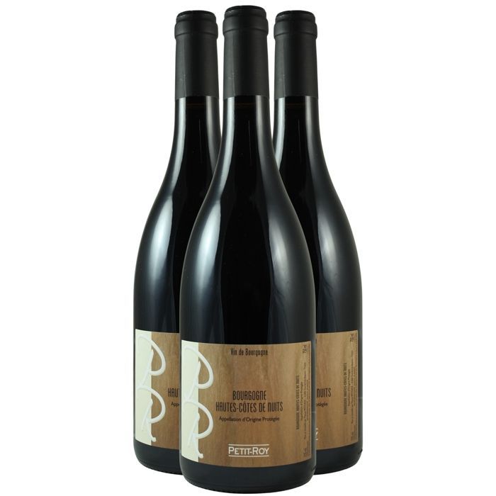 Domaine Petit Roy Bourgogne Hautes Côtes de Nuits 2021 - Vino Tinto Borgoña (3x75cl)