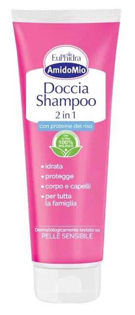EUPHIDRA EuPhirda AmidoMio Doucheshampoo 2-in-1 250 ml Gevoelige huid