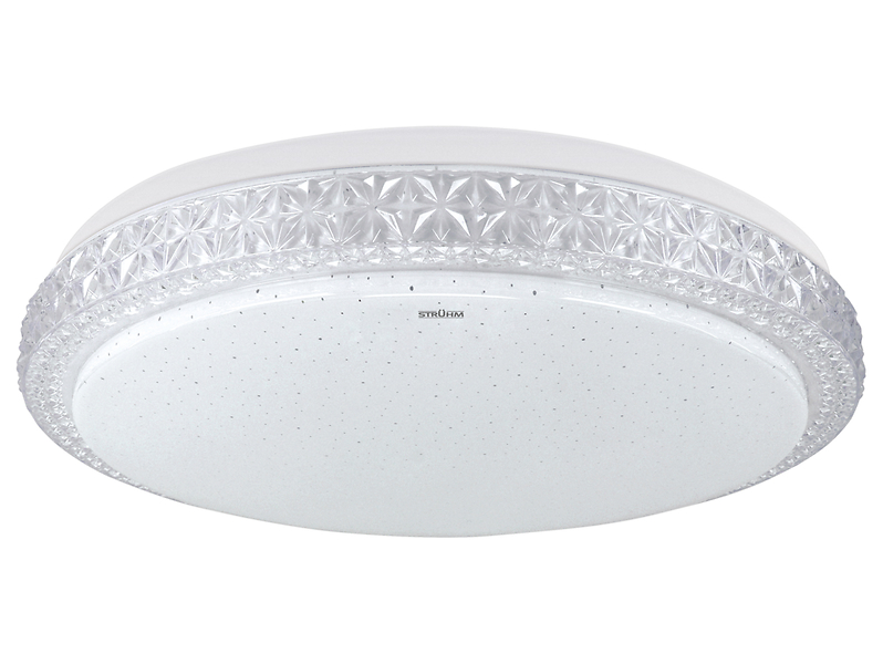Plafon Pryzma LED 24W ze zmienną barwą światła biały