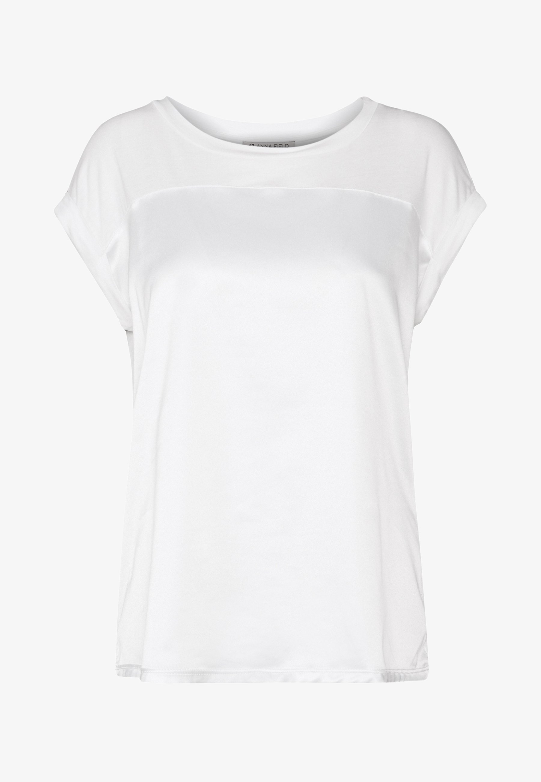 T-shirt met Anna Field-print - gebroken wit