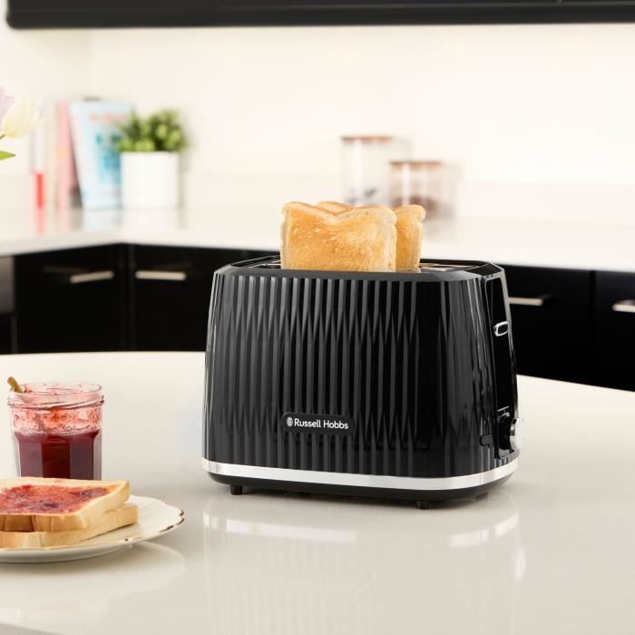 Toaster – RUSSELL HOBBS – EDEN – 800 W – 2 Schlitze – Schwarz