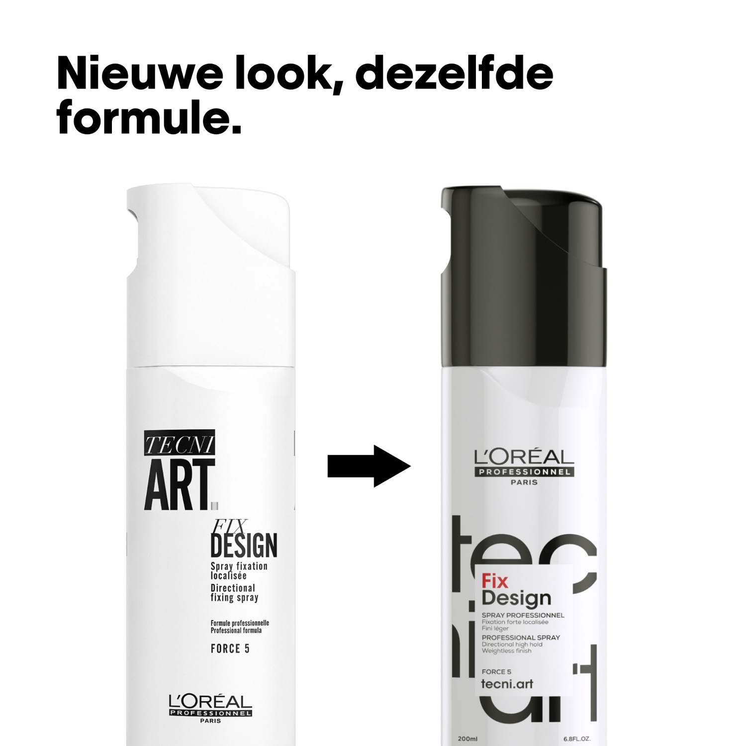 L'Oréal Professionnel lak za kosu TecniArt Fix Design - 200 ml