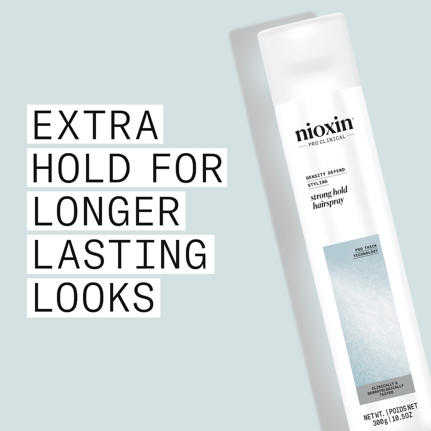 Nioxin Density Defend lak za lase z močno fiksacijo – 300 ml
