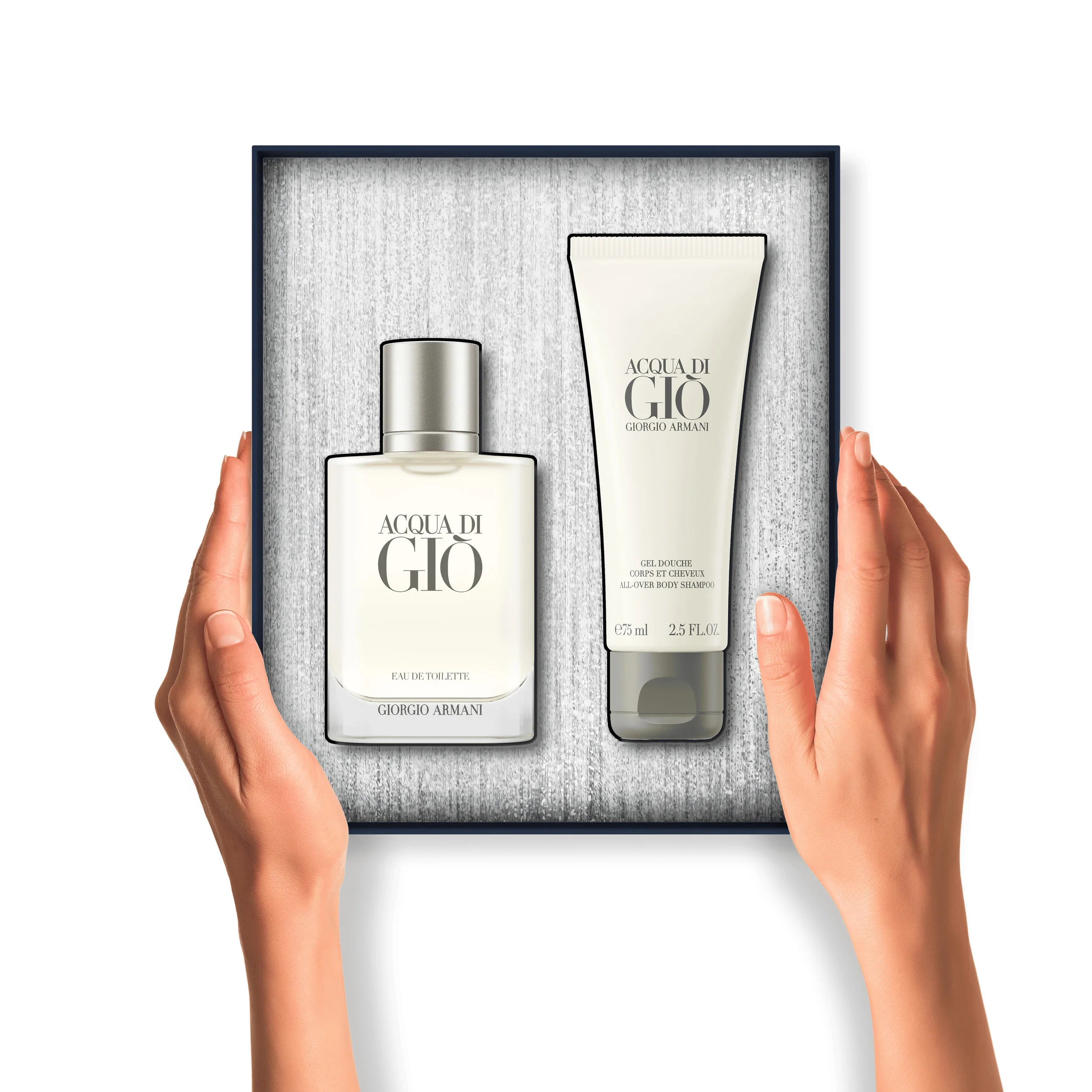 Acqua Di Giò Gift Set Acqua di Giò EDT + Shower gel - Holiday 2025 - Cofanetto Profumo Uomo, Eau de Toilette