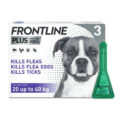 FRONTLINE® Plus Spot On til hunde - L (20-40 kg)