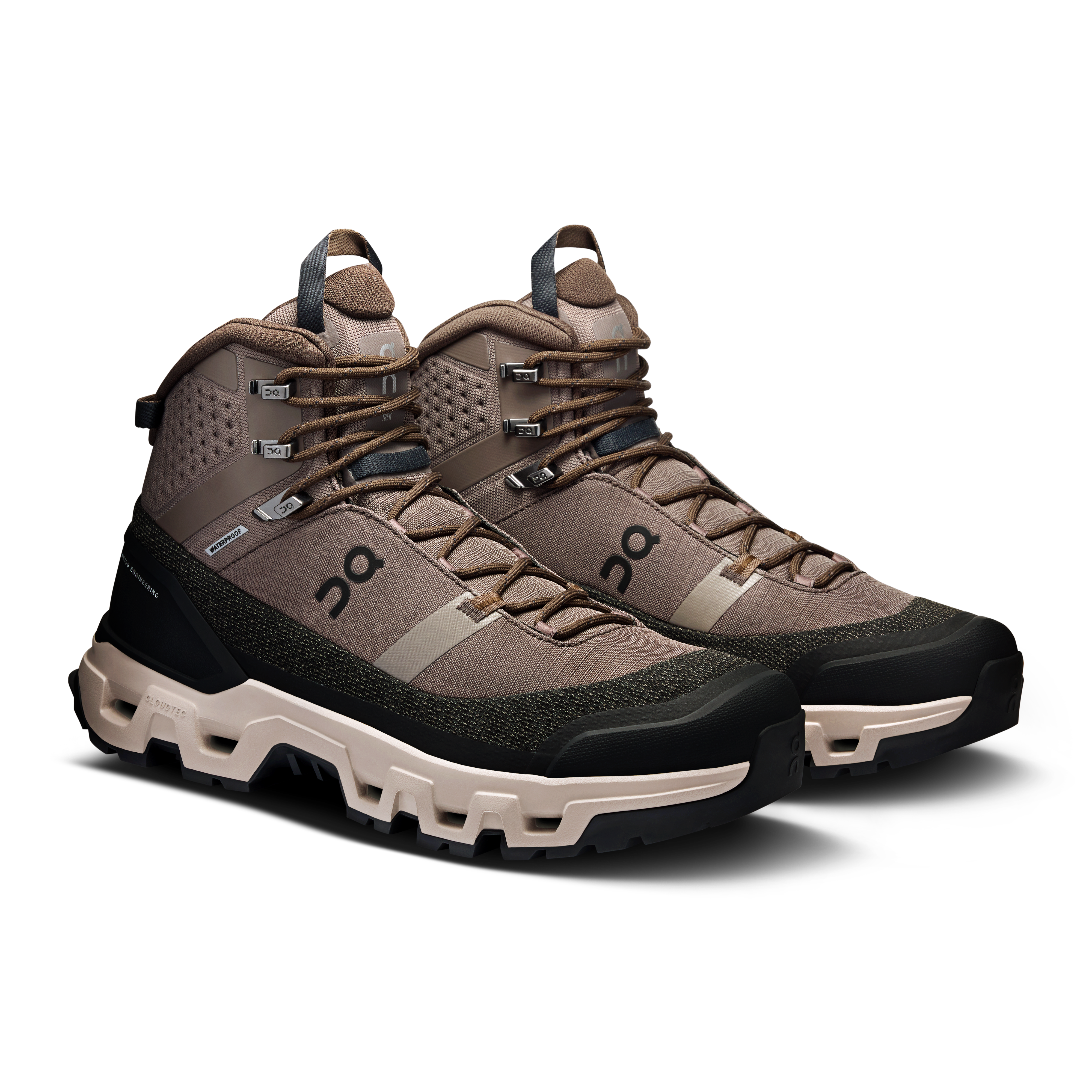 On Men's Cloudrock Trek WP Ash | Fog
