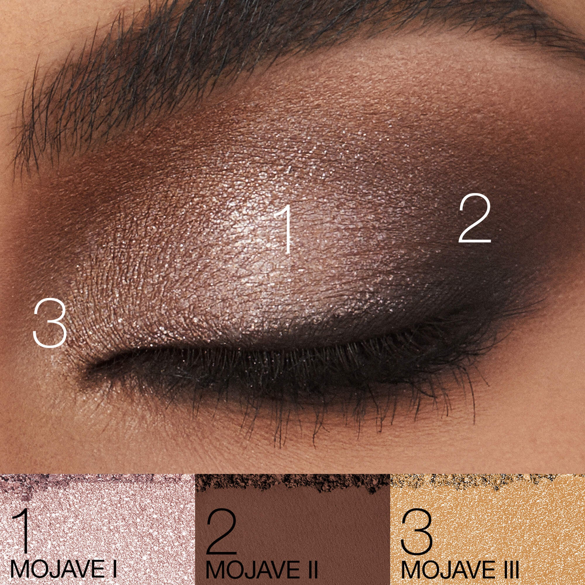 Occhi QUAD EYESHADOW - Palette viso