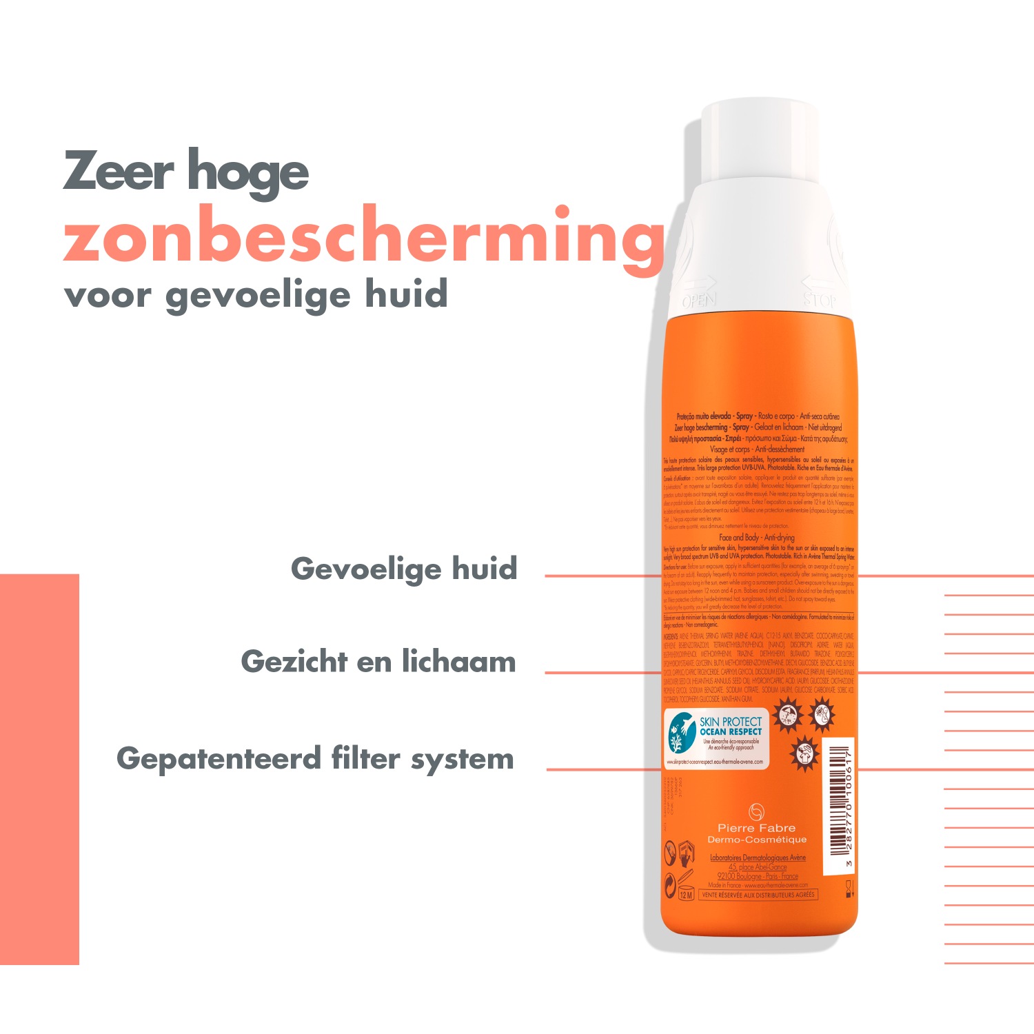 Avène Sun Spray Solar Spray SPF 50+ - 200 ml