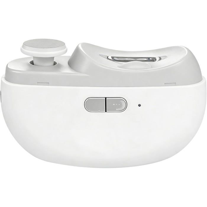 Electric nail grinder - automatic nail grinder - with LED light and safety lock - for electric nail clippers - for manicures