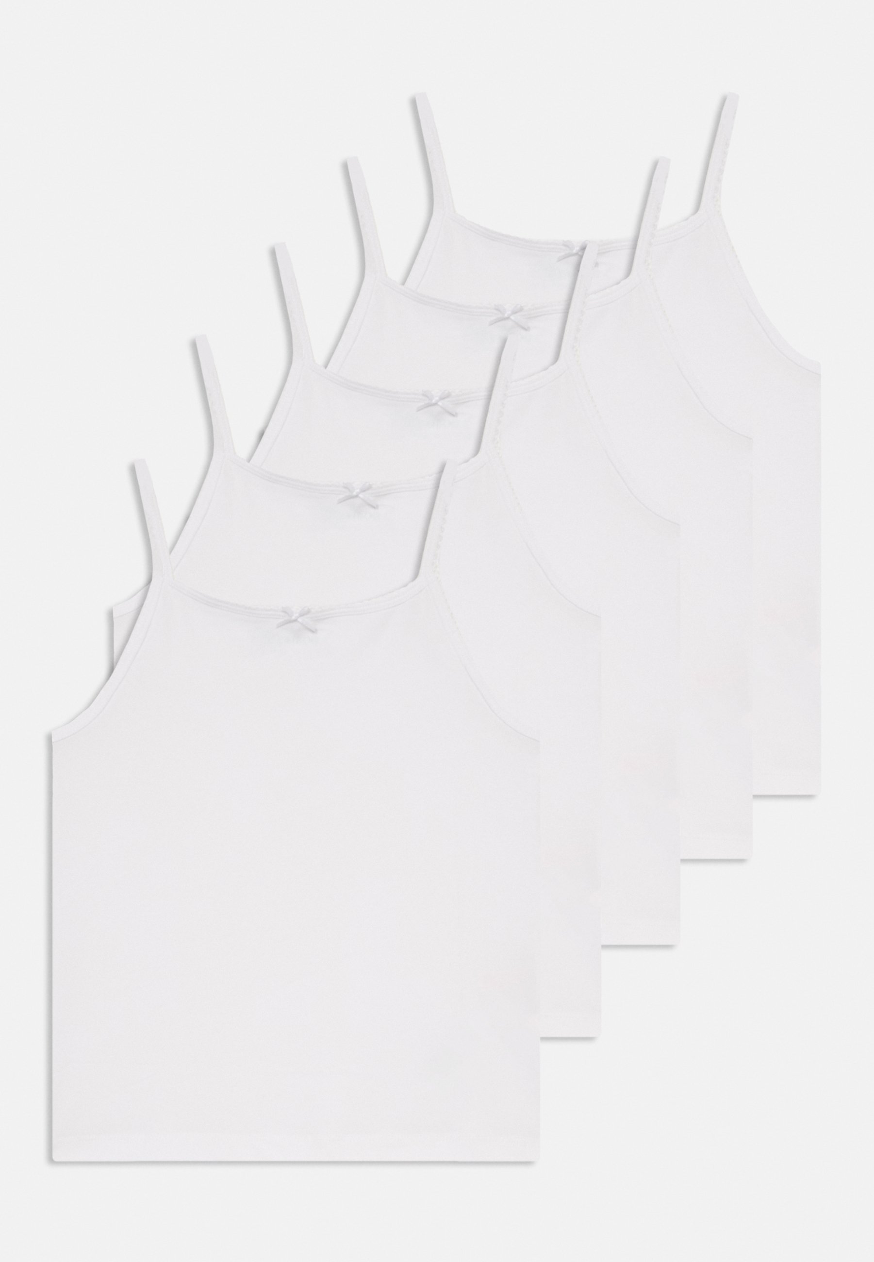Débardeur Friboo LOT DE 5 AVEC NŒUD - Blanc