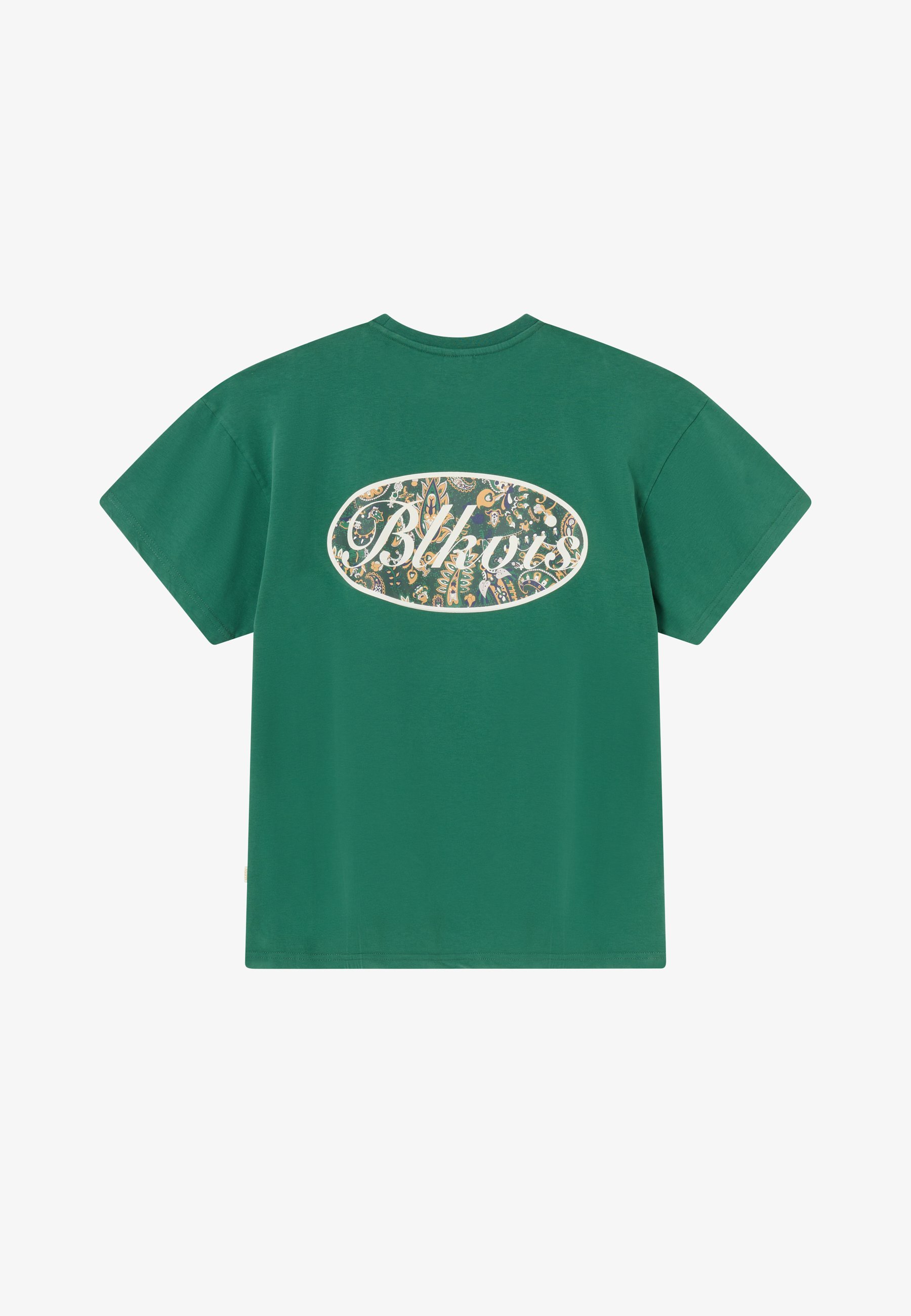 BLKVIS UNISEX - Nyomott mintás póló - vadászzöld