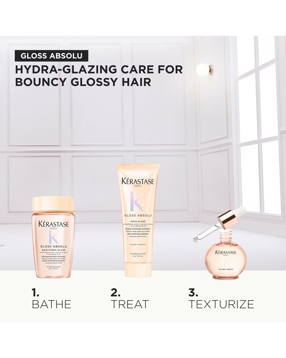 Darčeková sada pre dlhé vlasy KÉRASTASE Gloss Absolu Travel Size